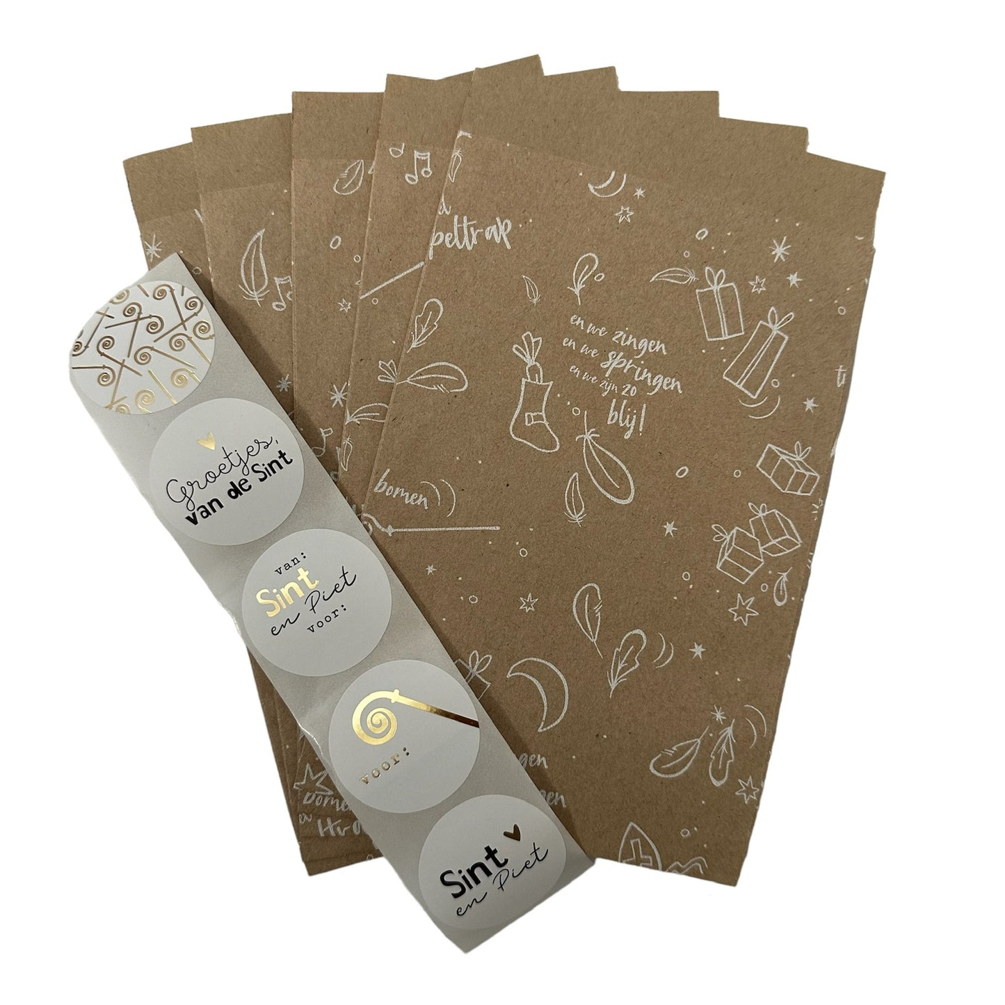 Cadeau zakjes - Sinterklaas - Maat M
