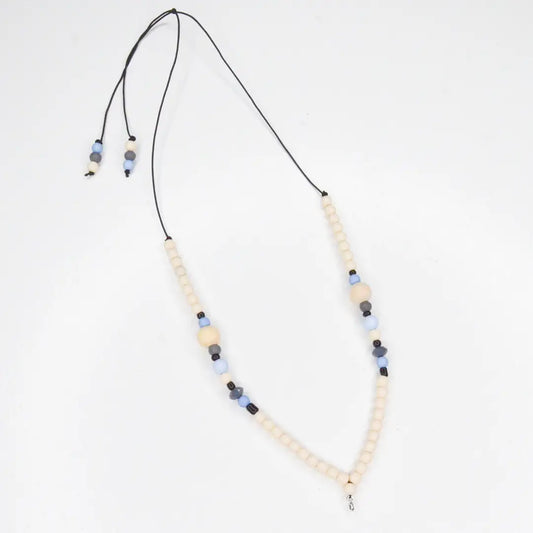 Kinderketting 'Beach Boys' – Kinder Kralenketting met Kwastjes