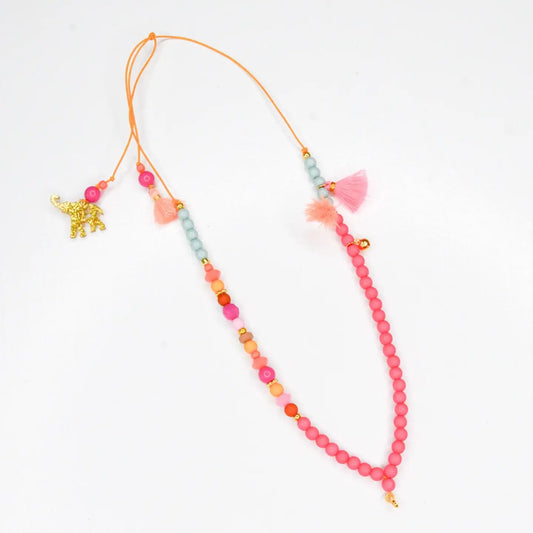 Kinderketting 'Princess Power' – Kinder Kralenketting met Kwastjes